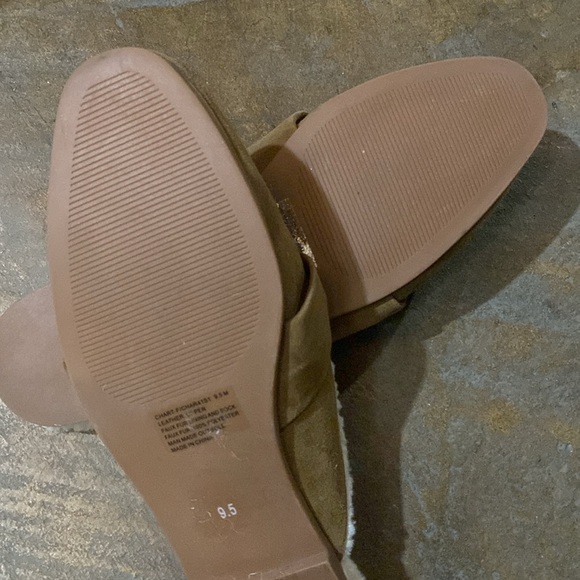 Steve Madden Chart Suede Knot Detail Flat Mules sz 9 - Picture 10 of 10